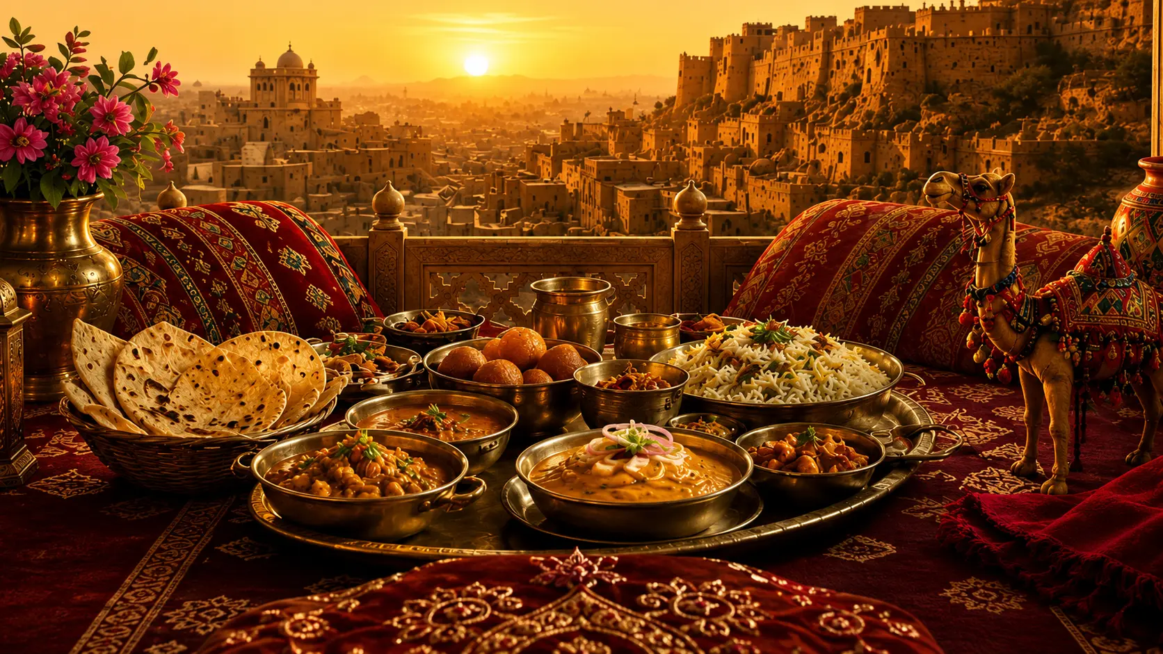Experience the Authentic Taste of Rajasthan & Café Delights at Jor Bagh Restaurant, Jaisalmer