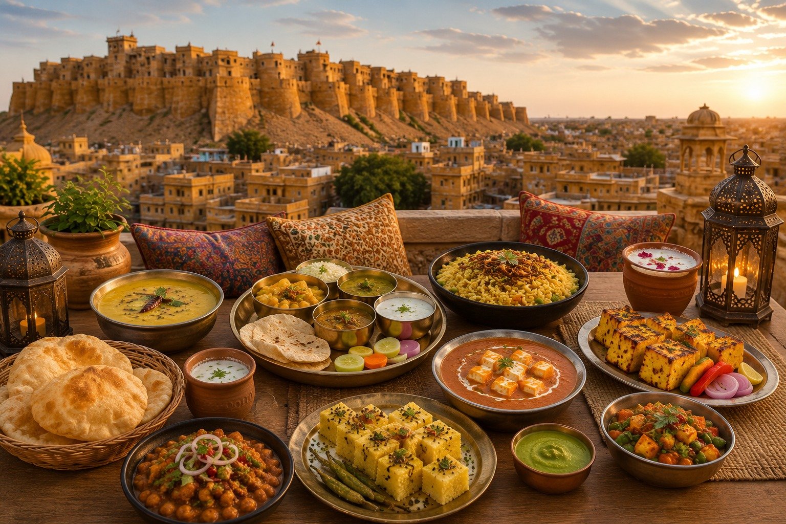 The Ultimate Jaisalmer Food Guide: Top Pure Veg, Family & Rooftop Dining Spots