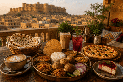 Best Restaurant & Cafe in Jaisalmer | Jor Bagh Restaurant