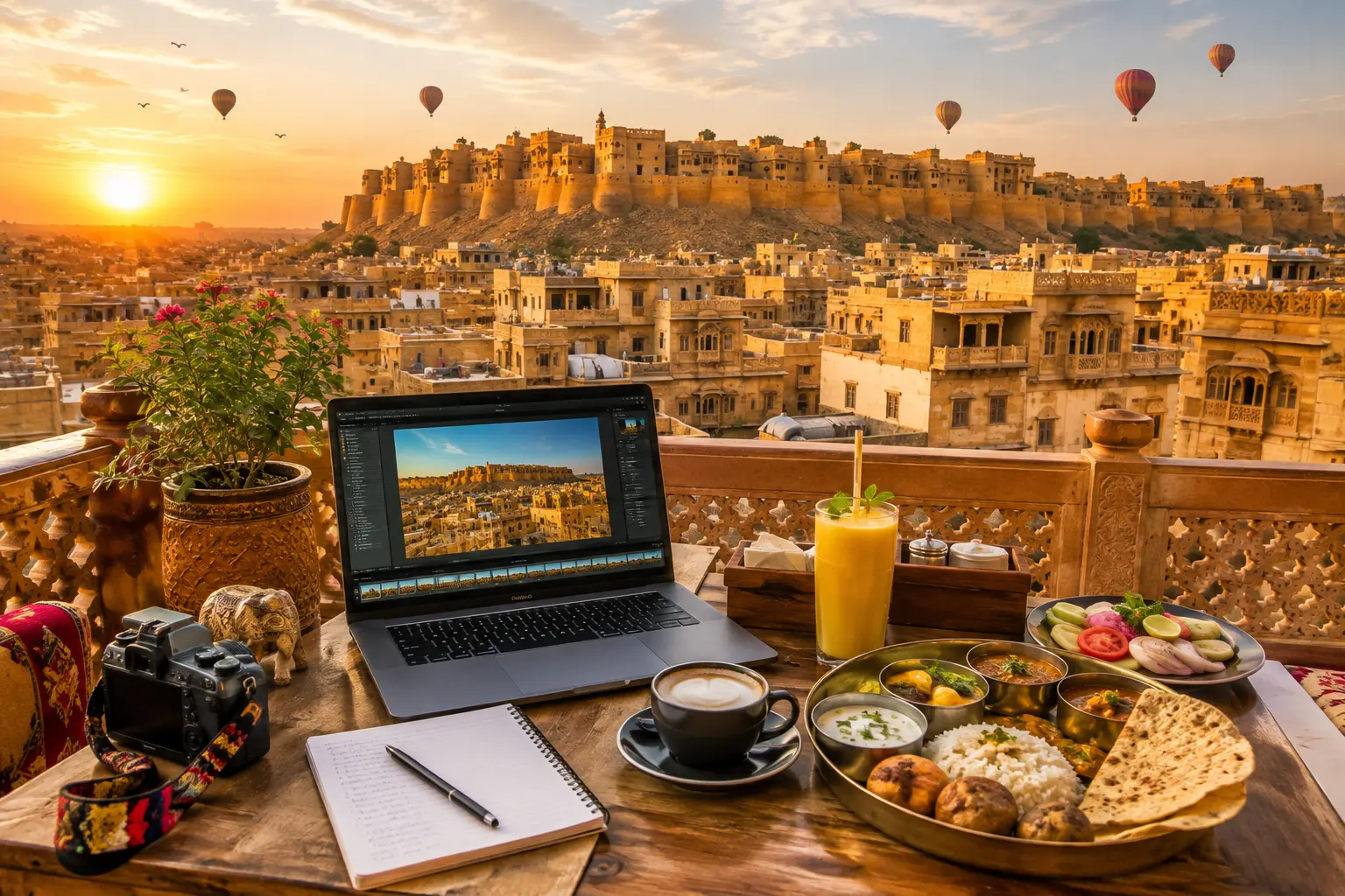 Digital Nomad Guide to Jaisalmer: Where to Work, Eat & Experience the Golden City (2026)